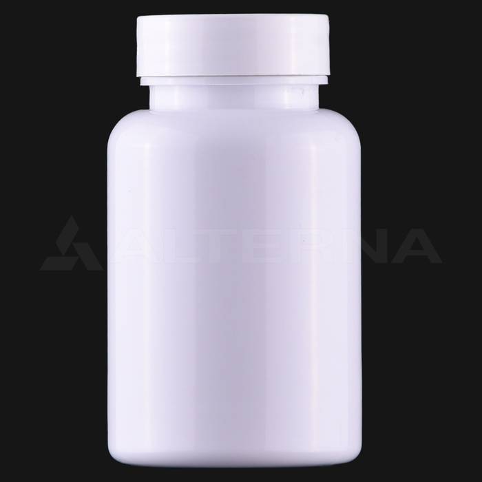 150 ml PET Pill Bottle with 38 mm Aluminum Seal Cap