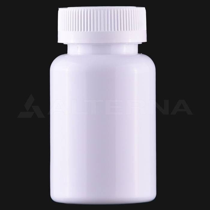 150 ml PET Plastic Pill Bottle with 38 mm Child-resistant Cap