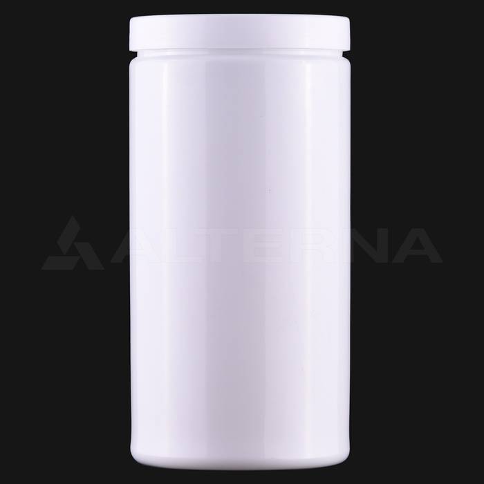 1500 ml PET Plastic Jar with 100 mm Aluminum Seal Lid