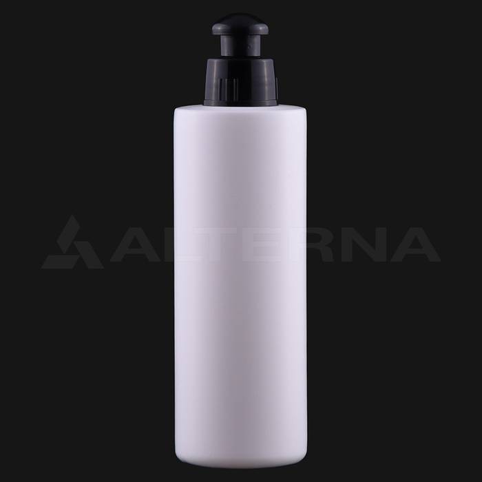 200 ml HDPE Cylinder Bottle with 24 mm Push Pull Cap