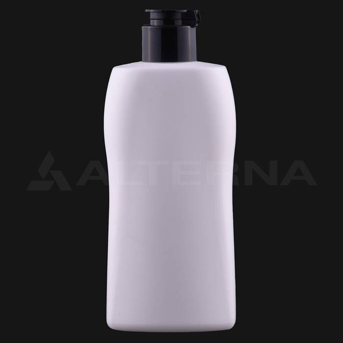 200 ml HDPE Shampoo Bottle with 24 mm Flip-top Cap