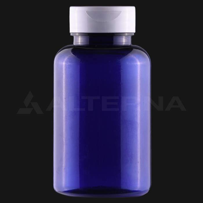 200 ml PET Pill Bottle with 38 mm Flip-top Cap