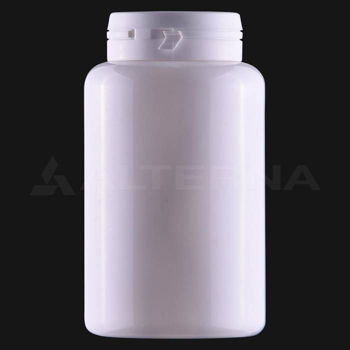 200 ml PET Pill Bottle with 42 mm Snap-hinged Cap