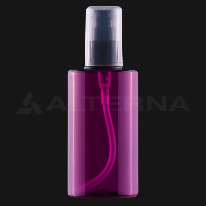 200 ml PET Short Bottle with 24 mm Lotion Pump