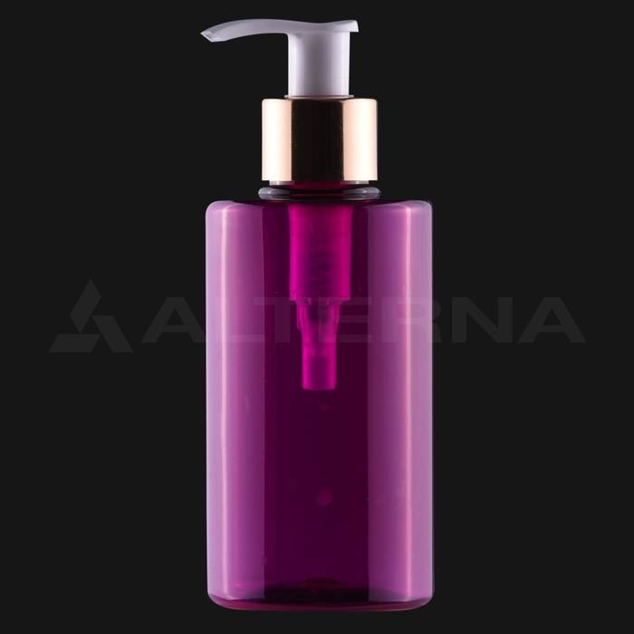 200 ml PET Short Bottle with 24 mm Pump Dispenser