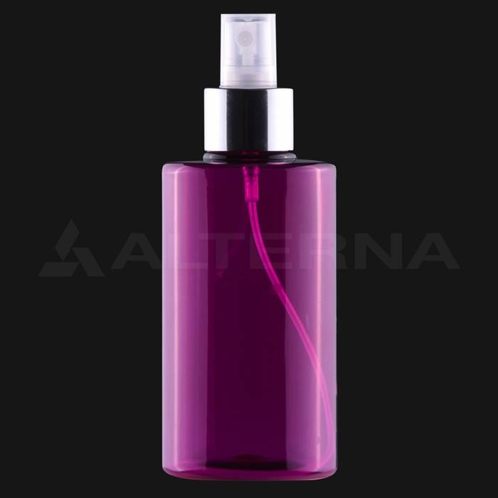 200 ml PET Short Fine Mist Spray Bottle with 24 mm Atomiser