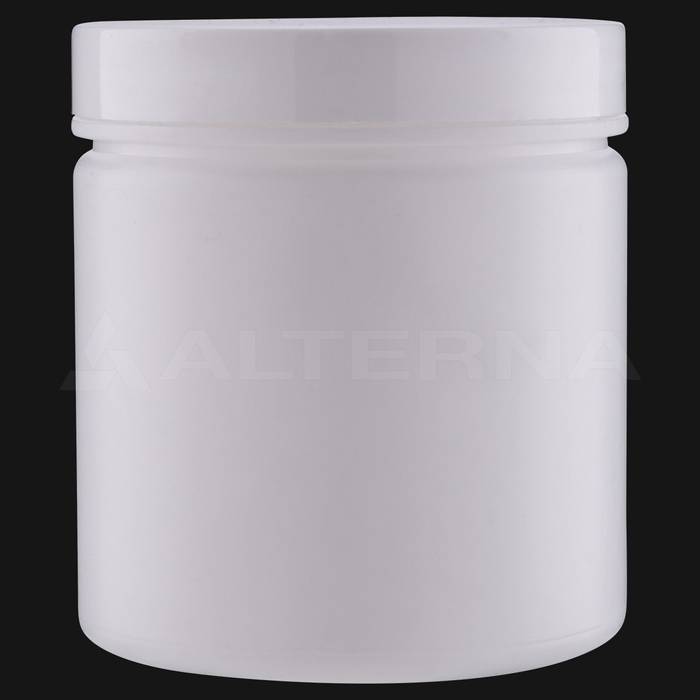 240 ml Plastic Jar with 70 mm Pressure Sensitive Liner Lid