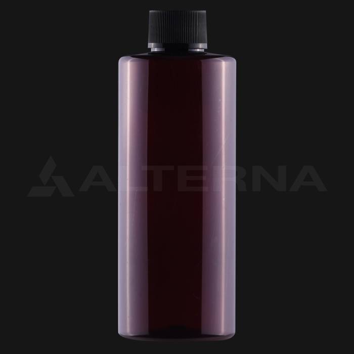 250 ml PET Cylinder Bottle with 24 mm PE Foam Lined Cap