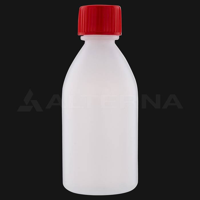 250 ml Plastic Bottle with 28 mm Child-resistant Cap