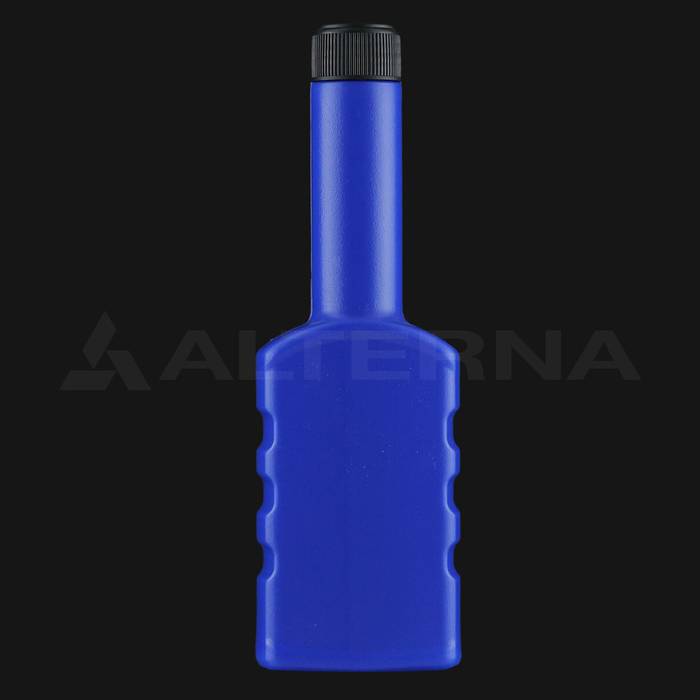 250 ml Plastic Fuel Additive Bottle with 24 mm Aluminum Seal Cap