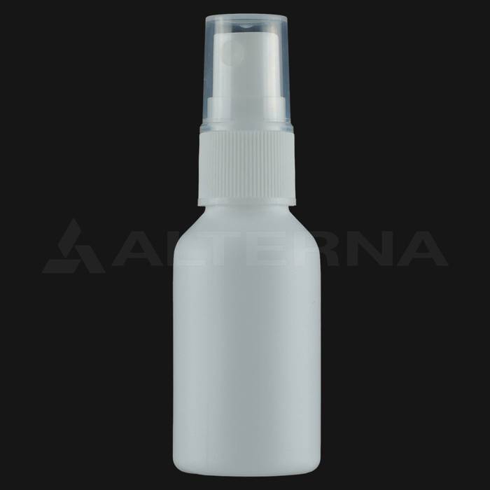 30 ml HDPE Bottle with 18 mm Atomiser Sprayer