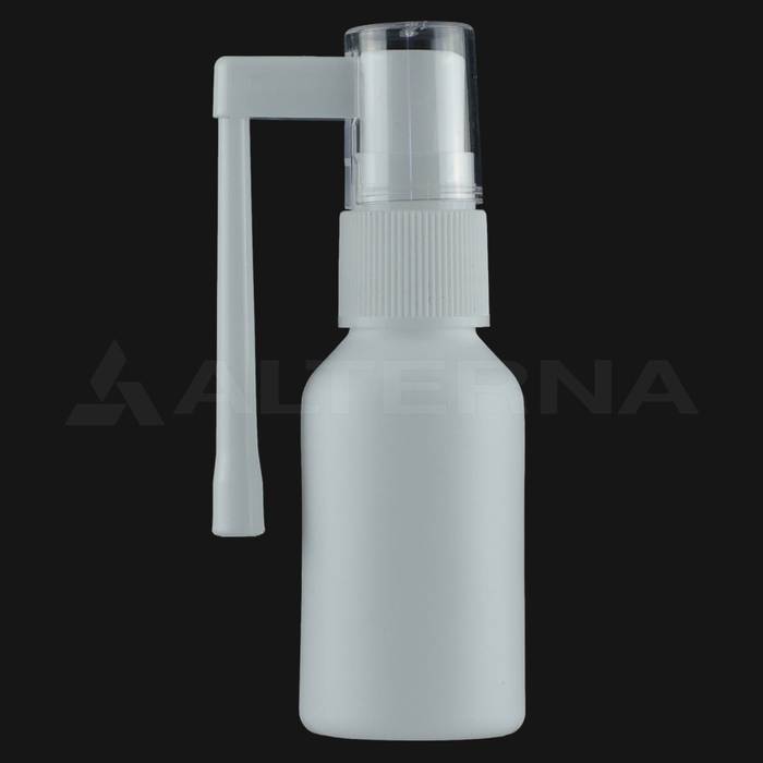 30 ml HDPE Bottle with 18 mm Throat Sprayer