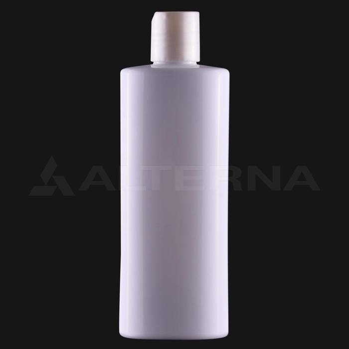 300 ml PET Oval Bottle with 24 mm Disc-top Cap