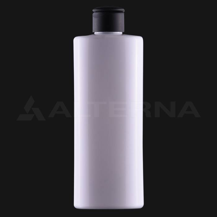 300 ml PET Oval Bottle with 24 mm Flip-top Cap