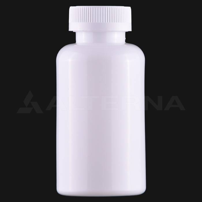 300 ml PET Plastic Pill Bottle with 38 mm Child-resistant Cap