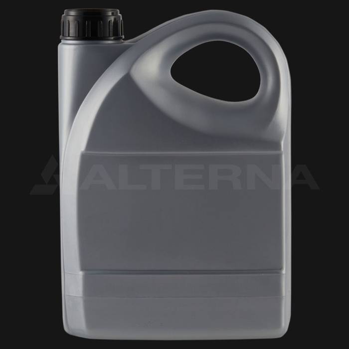 4 Litre Plastic Engine Oil Container with 50 mm Aluminum Seal Cap