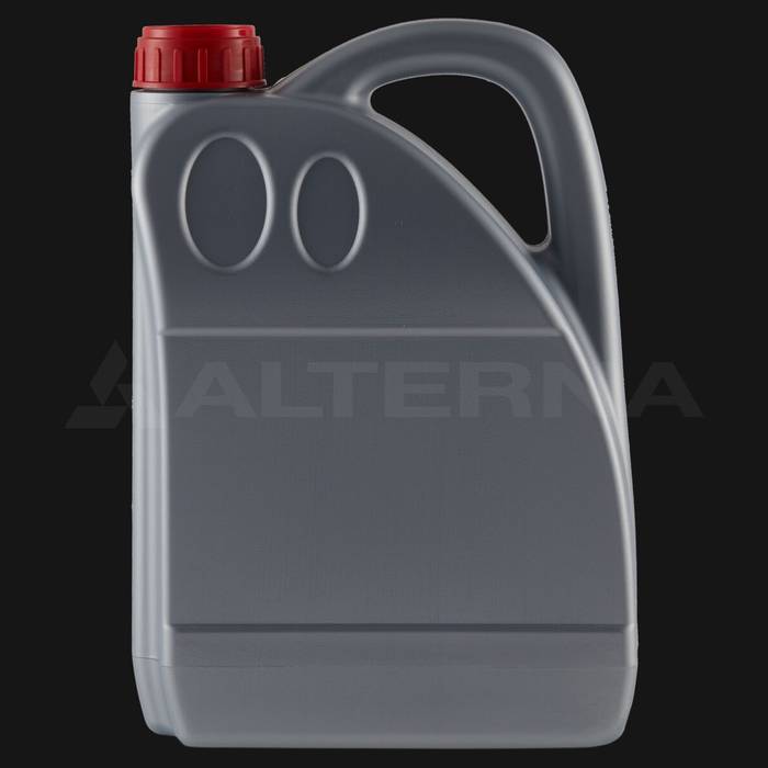 5 Litre Plastic Engine Oil Container with 50 mm Aluminum Seal Cap