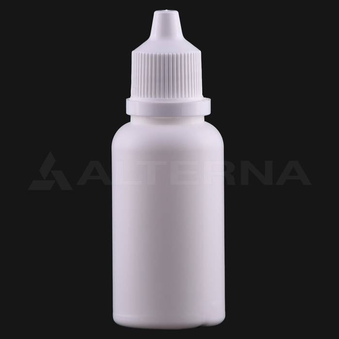 50 ml HDPE Bottle with 20 mm Dropper Cap