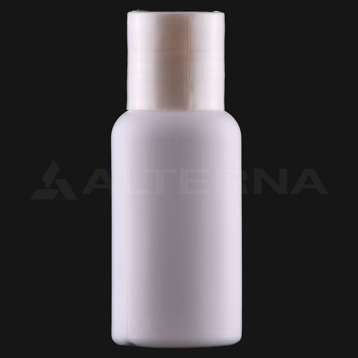 50 ml HDPE Bottle with 24 mm Disc-top Cap