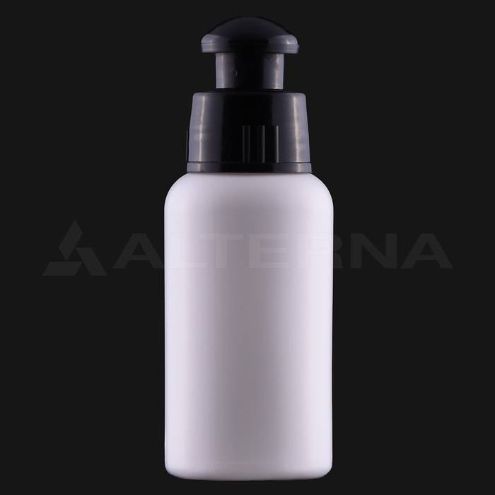 50 ml HDPE Bottle with 24 mm Push Pull Cap