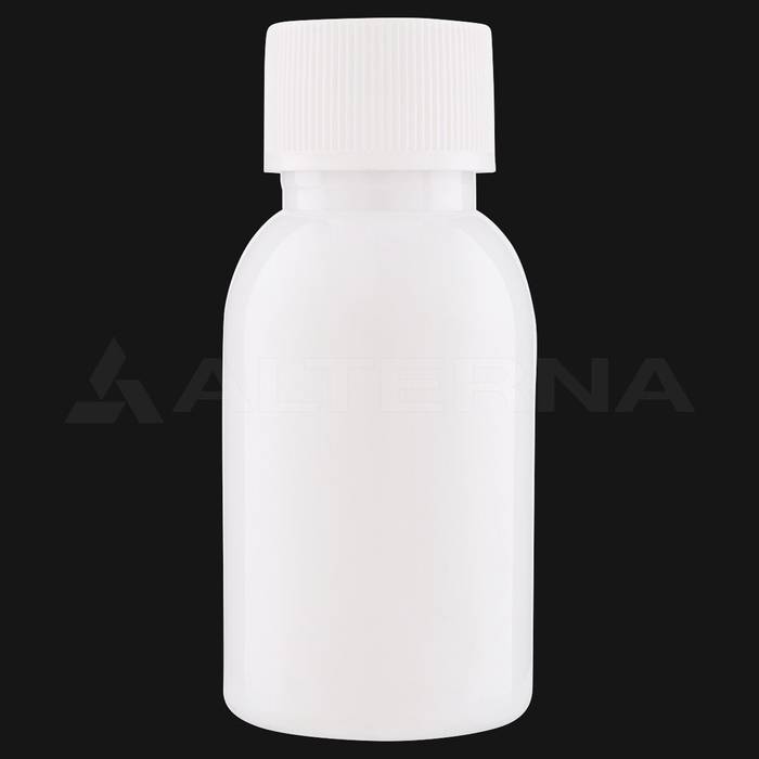 50 ml PET Plastic Bottle with 24 mm Foam Seal Cap