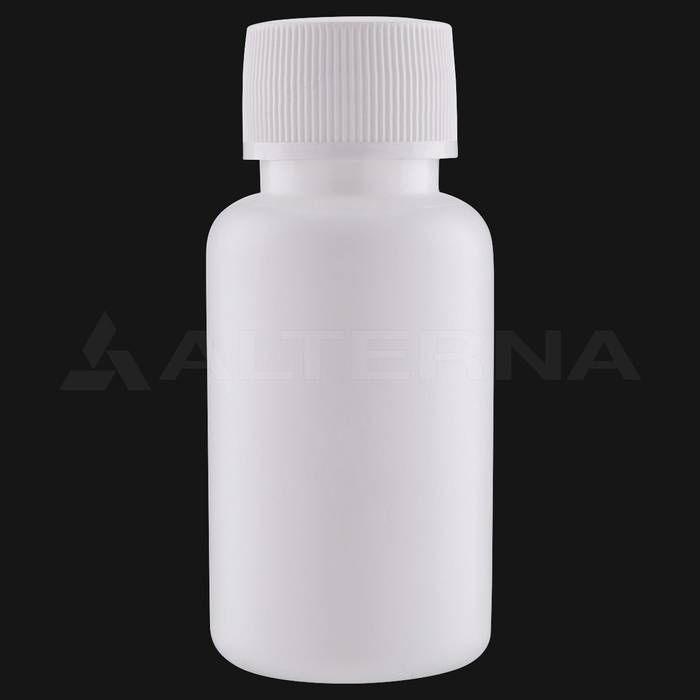 50 ml Plastic Bottle with 24 mm Foam Seal Cap