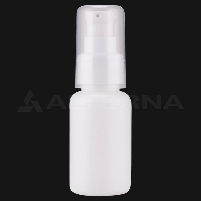 50 ml Plastic Bottle with 24 mm Lotion Pump