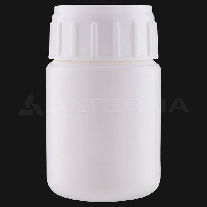 50 ml Plastic Bottle with 38 mm Aluminum Seal Cap