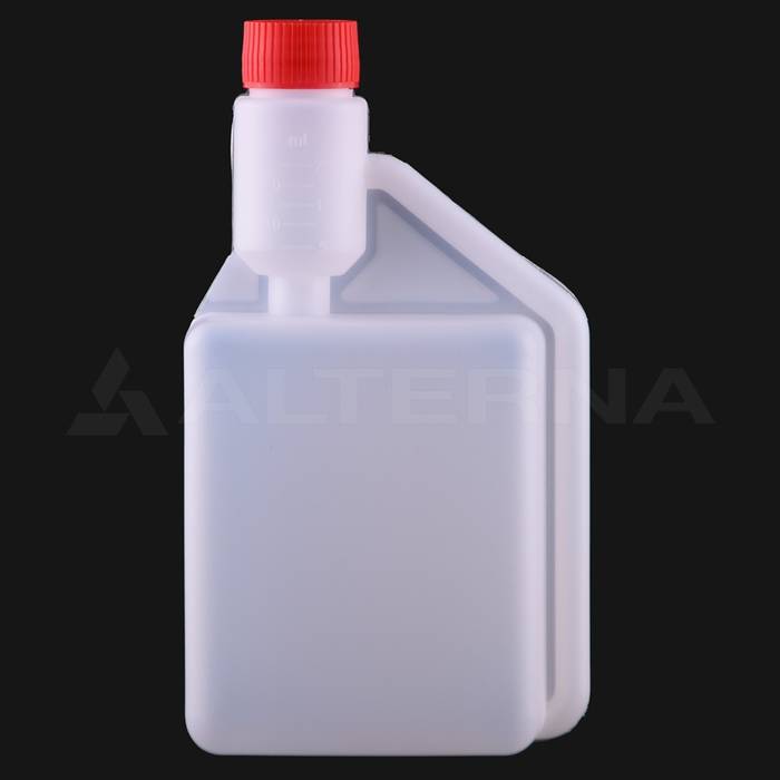 500 ml HDPE Dosing Bottle with 25 ml Dosage Chamber