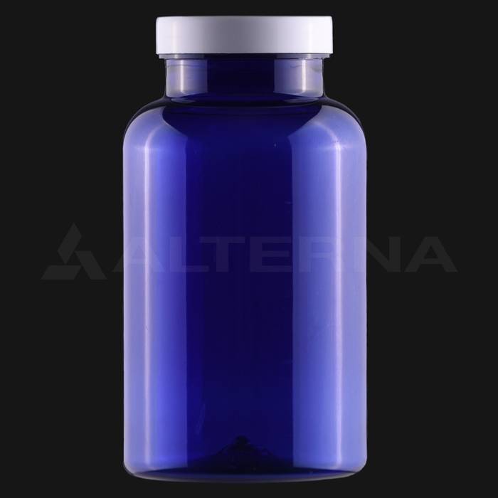 500 ml PET Plastic Pill Bottle with 53 mm Aluminum Seal Cap