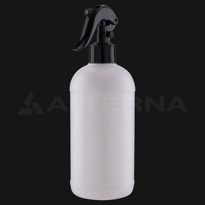 500 ml Plastic Spray Bottle with 28 mm Mini Trigger