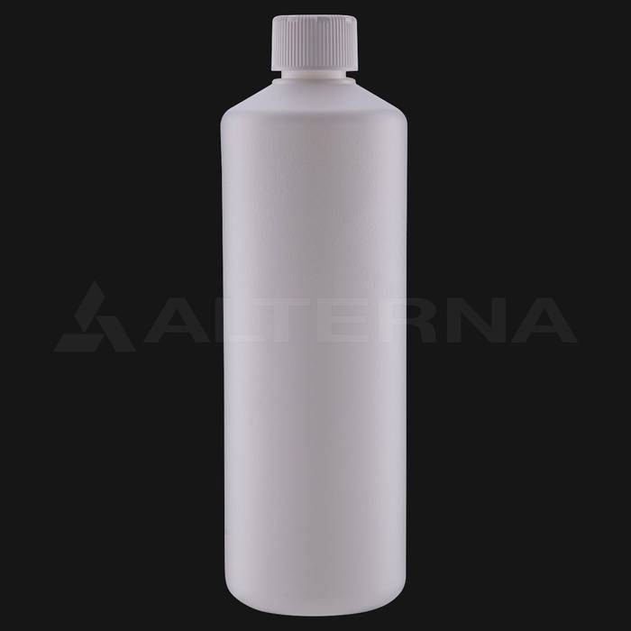 750 ml HDPE Bottle with 28 mm Child Proof Cap