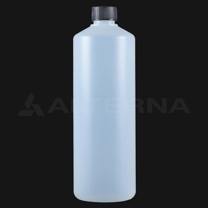 750 ml HDPE Flasche mit 28 mm PE-Schaumdichtung Verschluss