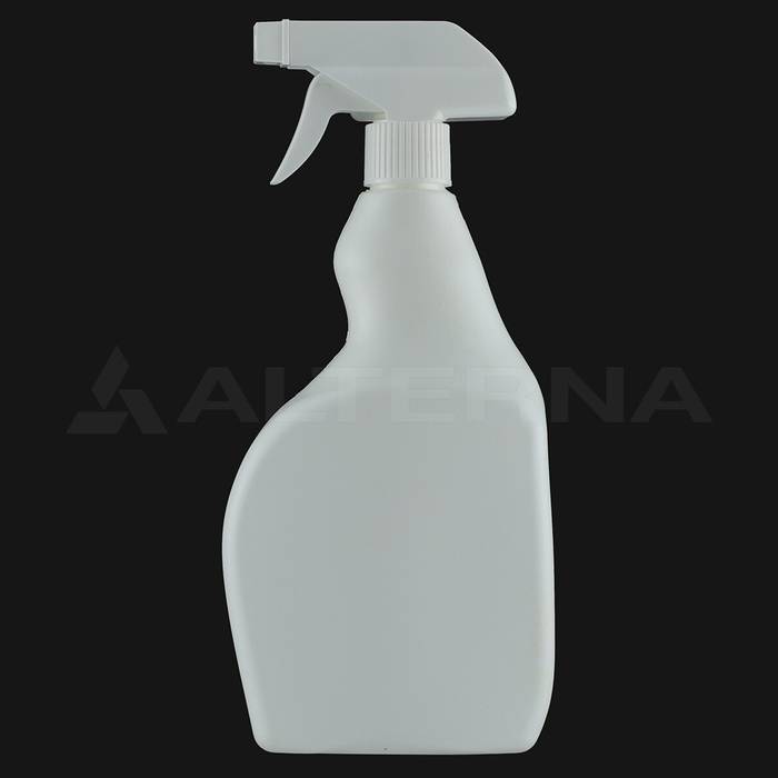 750 ml HDPE Spray Bottle with 28 mm Trigger
