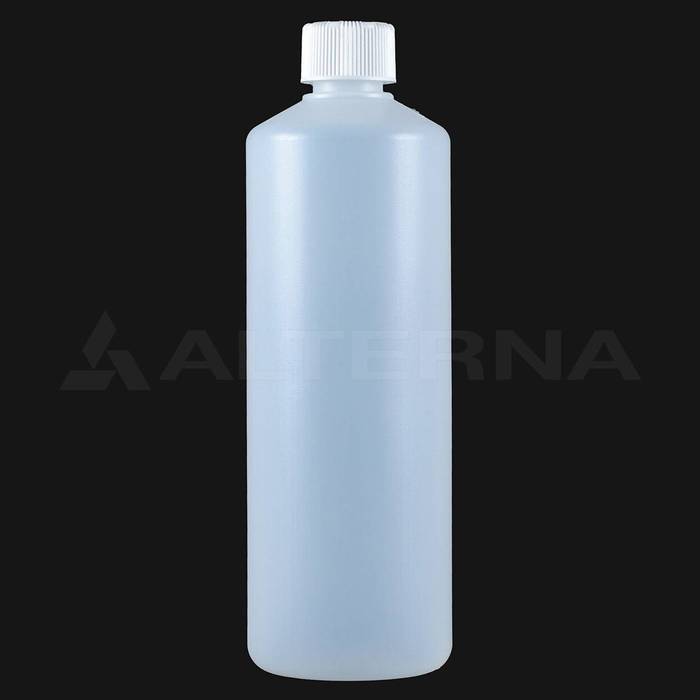 750 ml HDPE Bottle with 28 mm Child Proof Cap