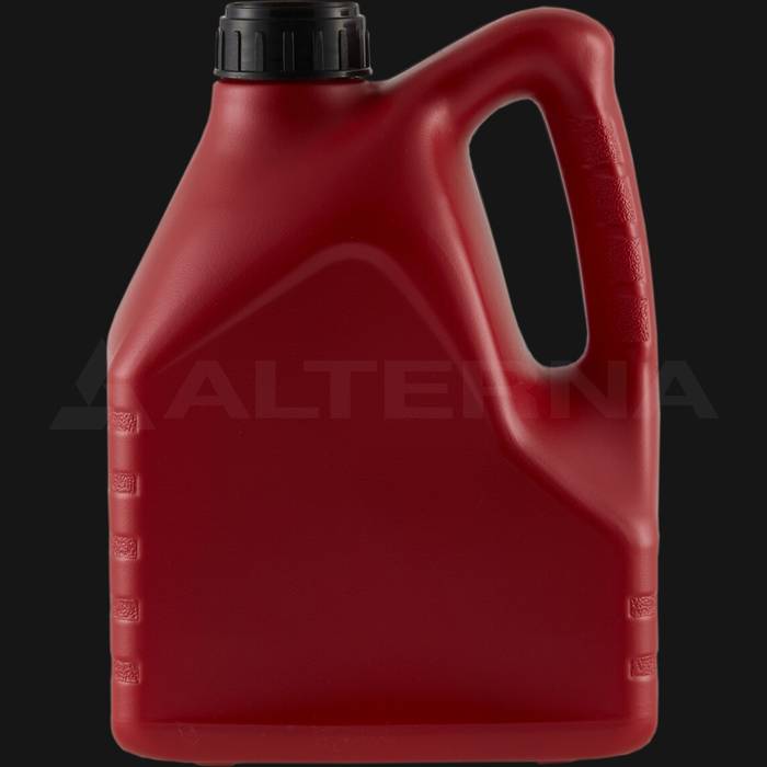 4 Liter HDPE Engine Oil Jerry Can with 50 mm Alu. Seal Cap