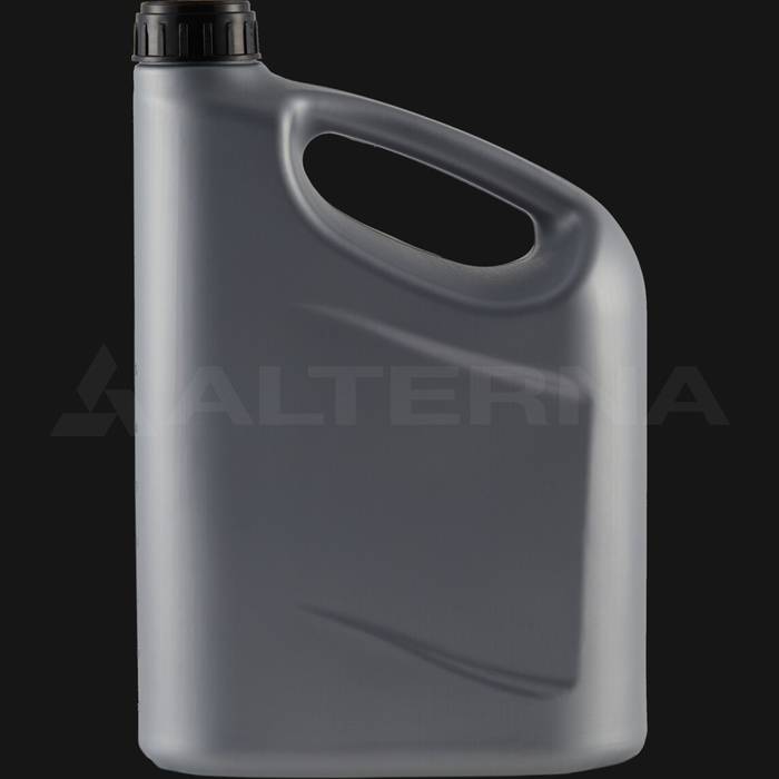 5 Liter HDPE Lubricant Jerry Can with 50 mm Alu. Seal Cap