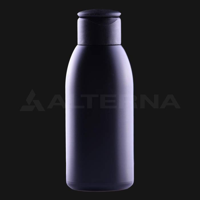 100 ml HDPE Plastic Bottle with 24 mm Flip Top Cap