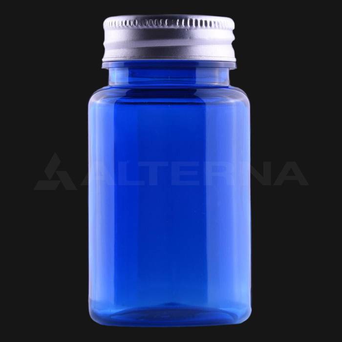 100 ml PET Pill Bottle with 38 mm Aluminum Cap