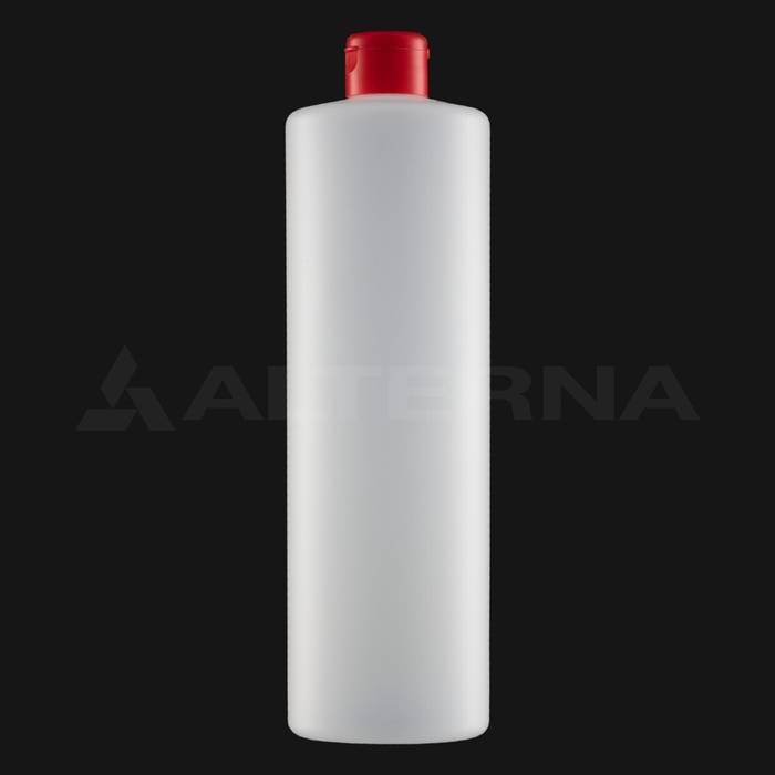 1 Litre HDPE Bottle with 28 mm Flip Top Cap
