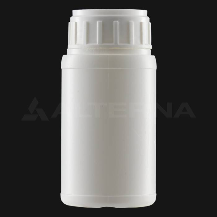250 ml HDPE Flasche mit 50 mm Aluminium-Induktionsversiegelung Verschluss