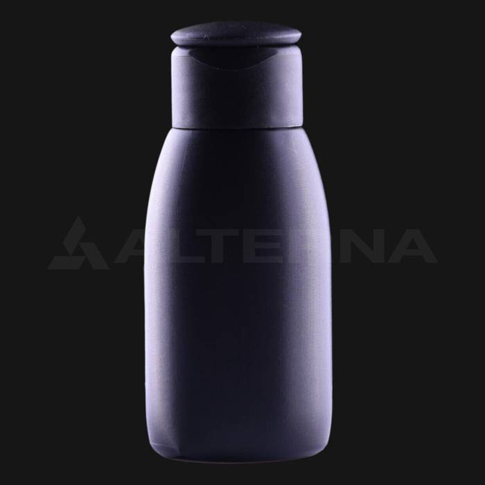 60 ml HDPE Plastic Bottle with 24 mm Flip Top Cap