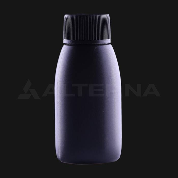60 ml HDPE Plastic Bottle with 24 mm Foam Seal Cap
