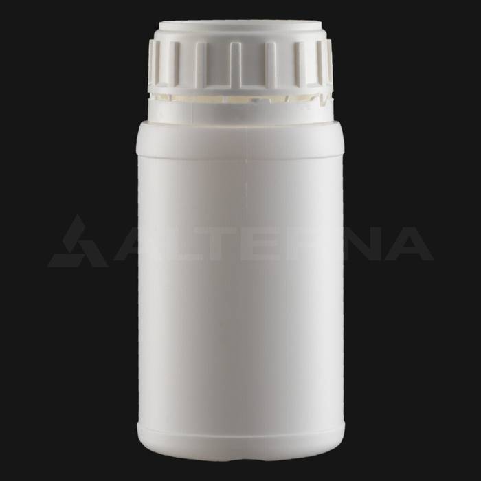 250 ml HDPE Bottle with 50 mm Tamper-evident Cap