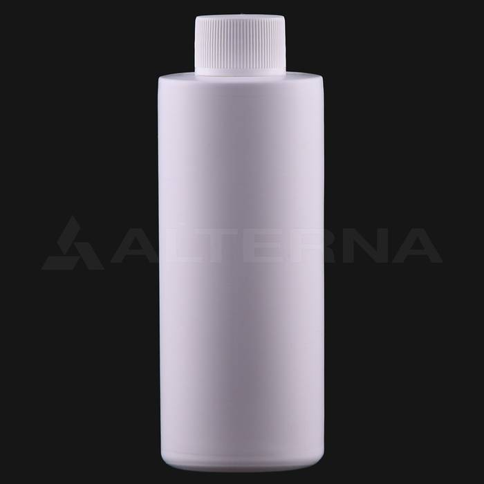 150 ml HDPE Cylinder Bottle with 24 mm PE Foam Lined Cap