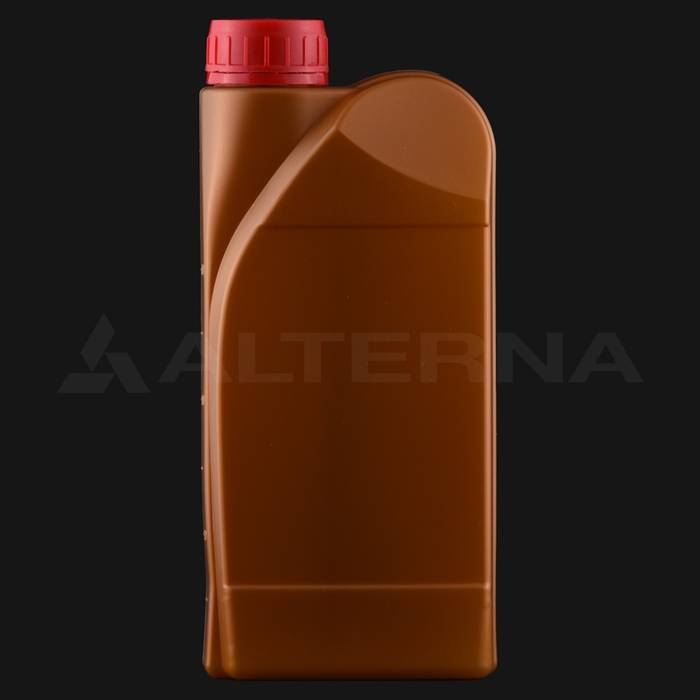 1 Liter HDPE Lubricant Bottle with 38 mm Tamper-evident Cap