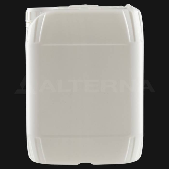 5 Litre HDPE Plastik Çanta Bidon 50 mm Contalı Kilitli Kapaklı