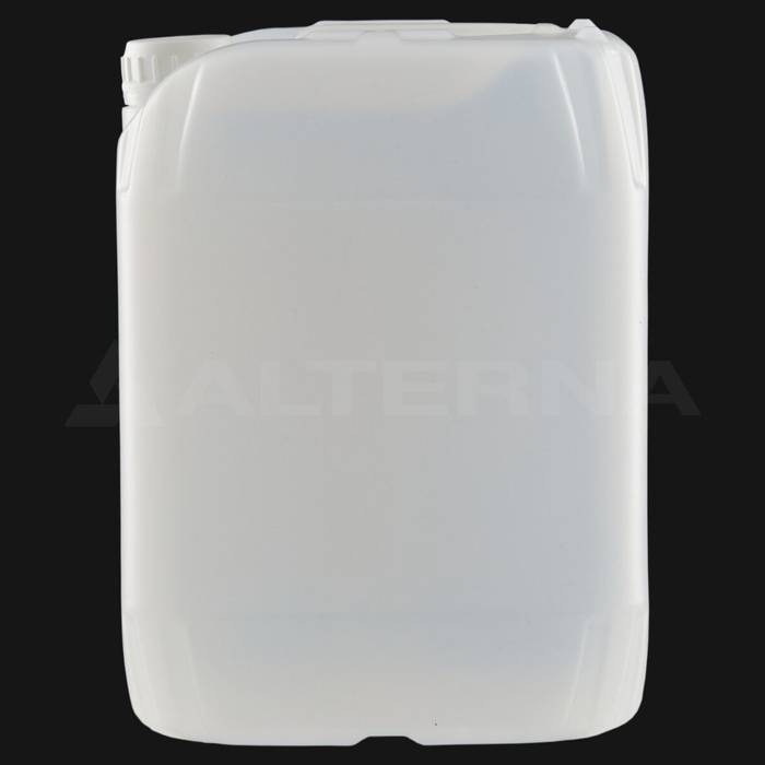 5 Liter HDPE Natural Jerry Can with 38 mm Foam Seal Secure Cap