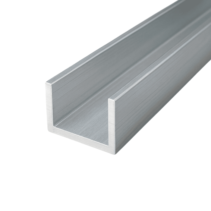 Aluminium U Channel 17.6mm x 11mm x 1.6mm