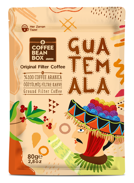 CoffeeBeanBox Guatemala Filter Coffee 80 Gr